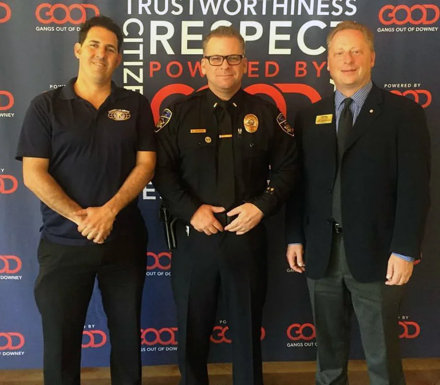 Gangs Out of Downey, Kiwanis partner on inaugural 'Kids & Cops Day'