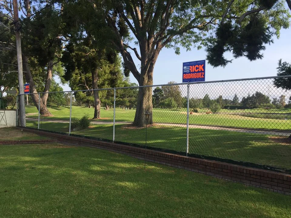 Councilman Rick Rodriguez's backyard at the 7th hole of the Rio Hondo Golf Club. Facebook photo