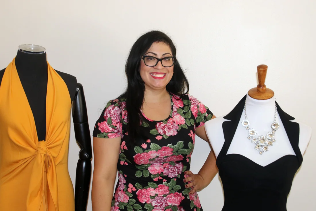 Downey fashion designer launches line of cocktail dresses