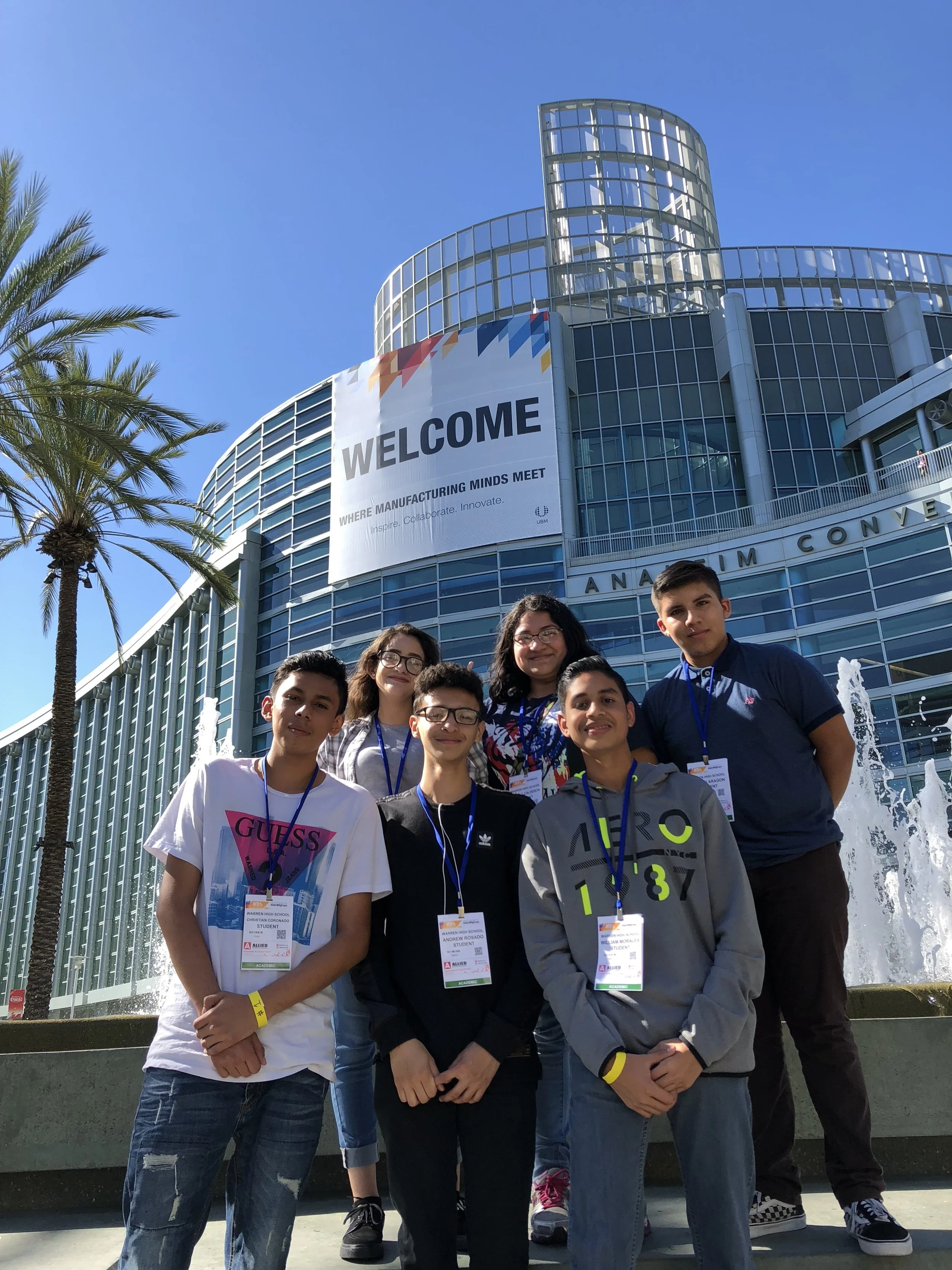 Nearly 200 Downey students attend technology expo