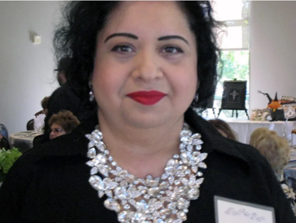 Pat Gil, chair of the Garden Party. Photo by Lorine Parks