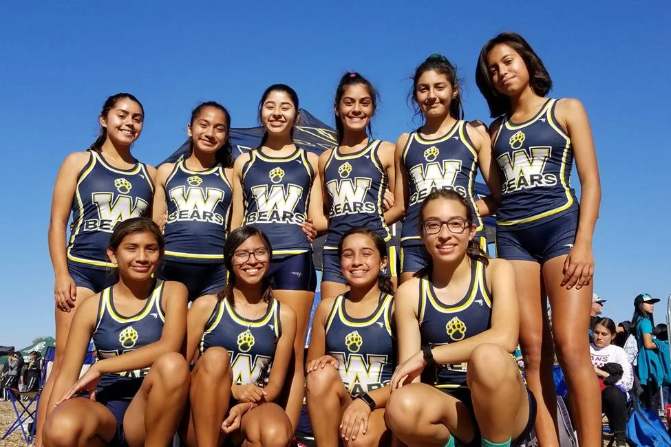 Top Row: Arianna Cervantes, Bryanna Garcia, Leeann Gonzalez, Nadine Gomez, Valeria Guerra, Alicia Liera Bottom Row: Priscilla Gomez, Karen Chaves, Skye Gutierrez, Brianna Cruz. Photo courtesy coach Jay Waldron.