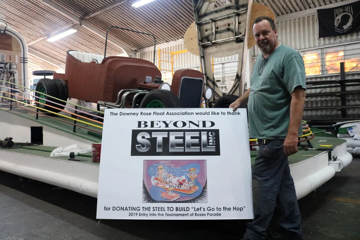 It's crunch time for Downey Rose Float Association