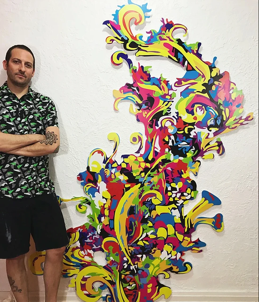 Sean P. Roach will be the featured artist at an art show Saturday evening at the Downey Theatre. The art show precedes a performance by the Downey Symphony.