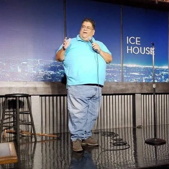 Ignacio Gonzalez performing at the Ice House comedy club in Pasadena. Photo by Nicole Pierce