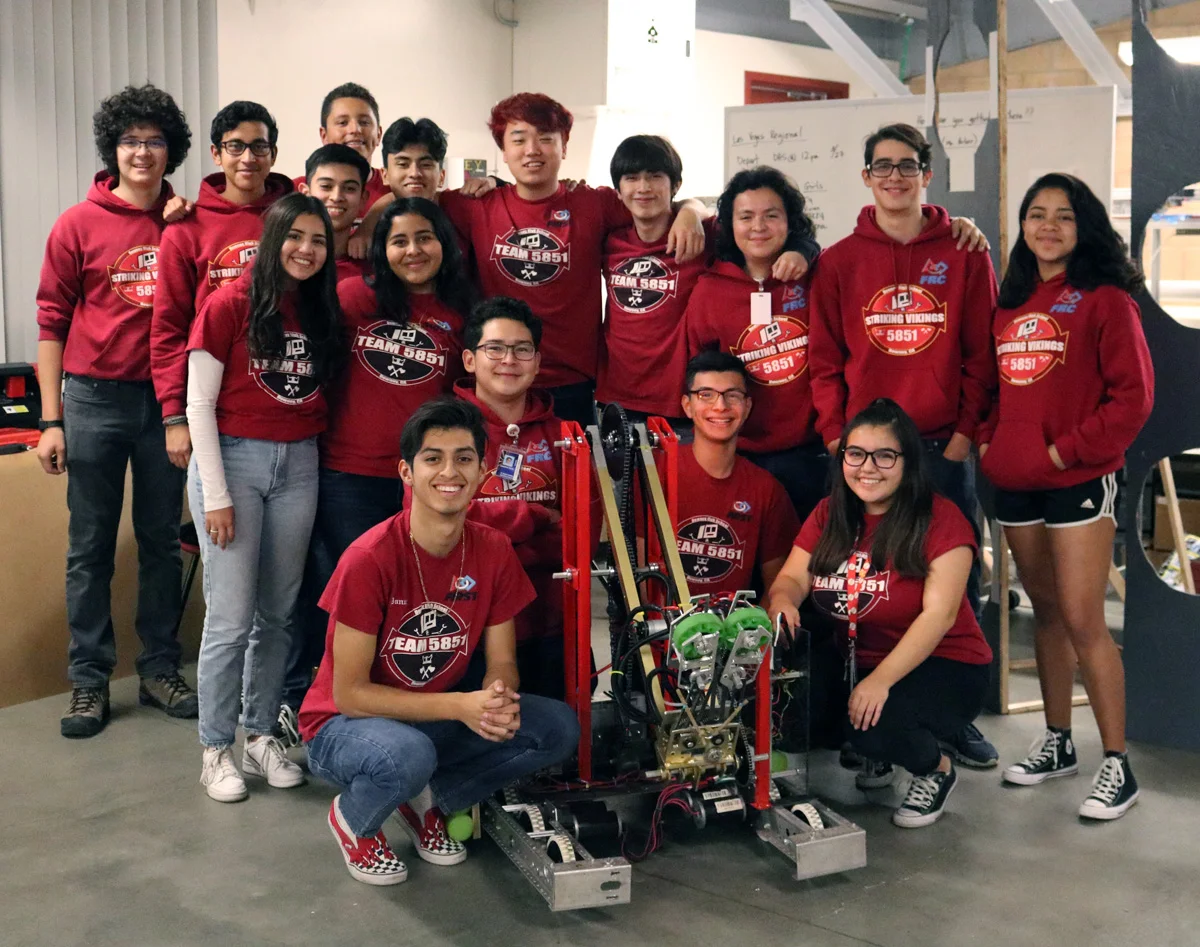 Striking Vikings ready to kickoff robotics season