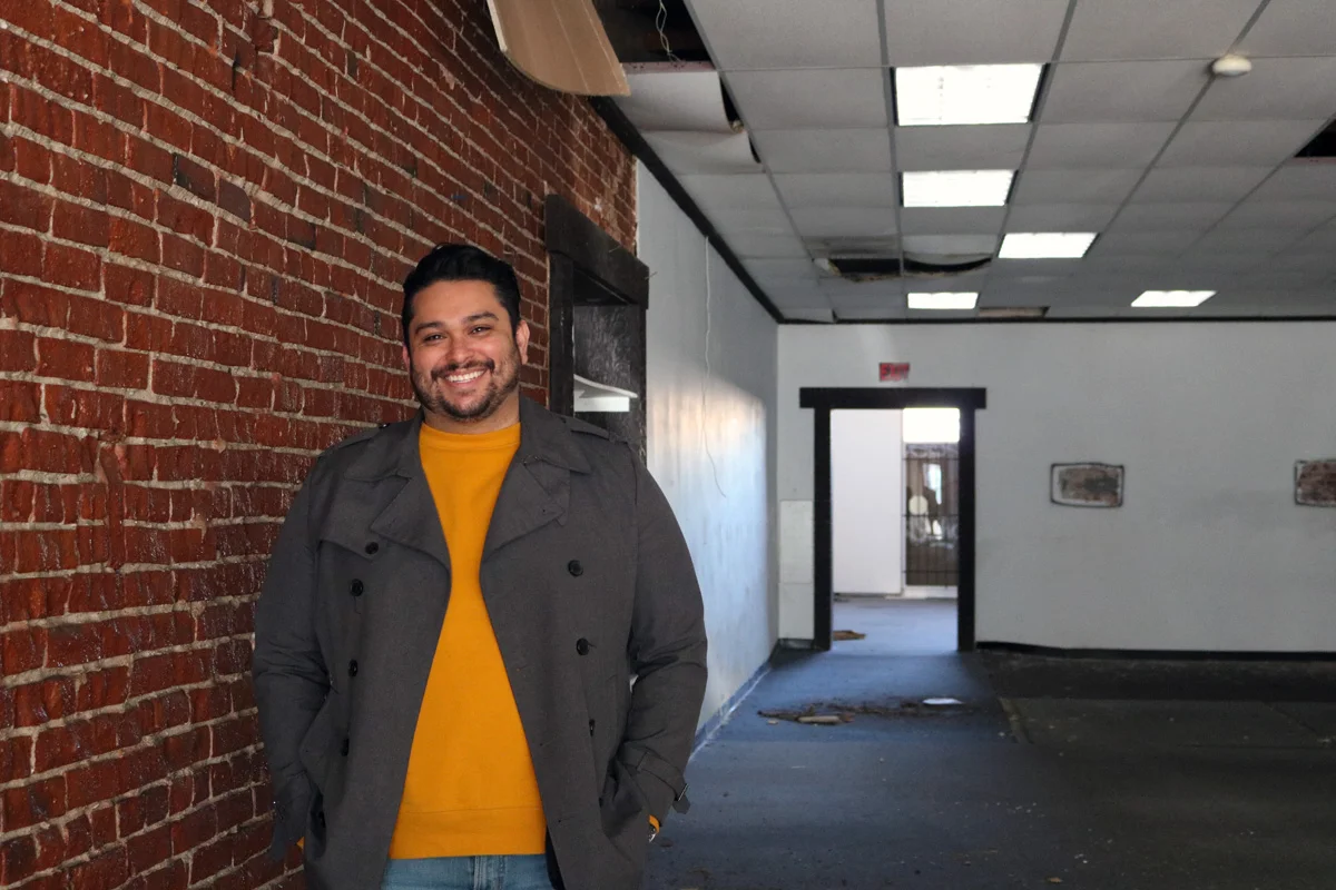 Barney Santos is opening BLVD MRKT in Montebello, a food hall and business incubator. Photo by Alex Dominguez