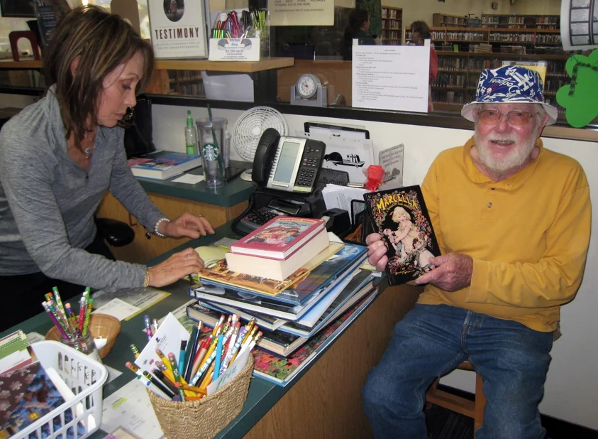 At the Downey Library, customers and staff look forward to new beginnings