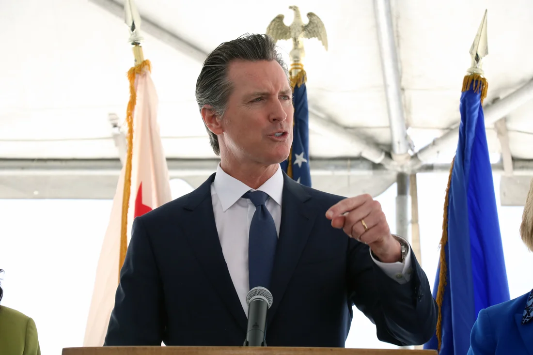 Gov. Newsom visits Downey to take stand against  drug costs