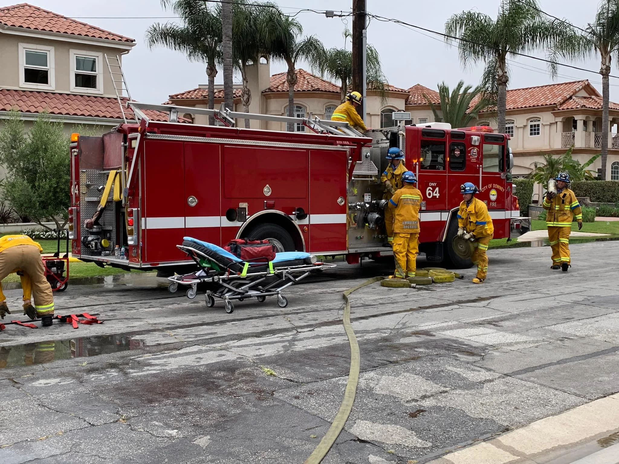 Photo courtesy Downey Fire Department