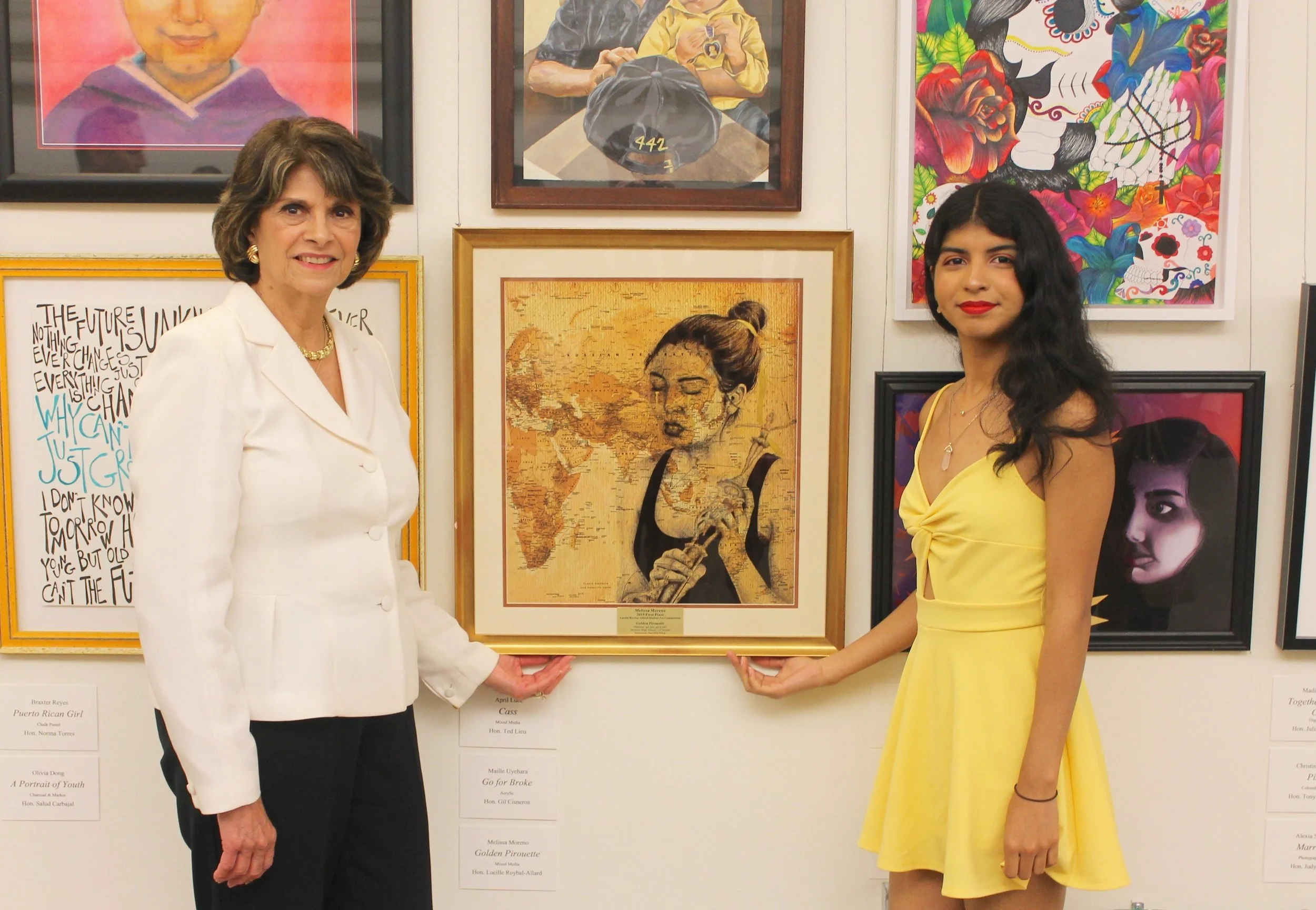 Downey's Melissa Moreno travels to D.C. for opening of art exhibit