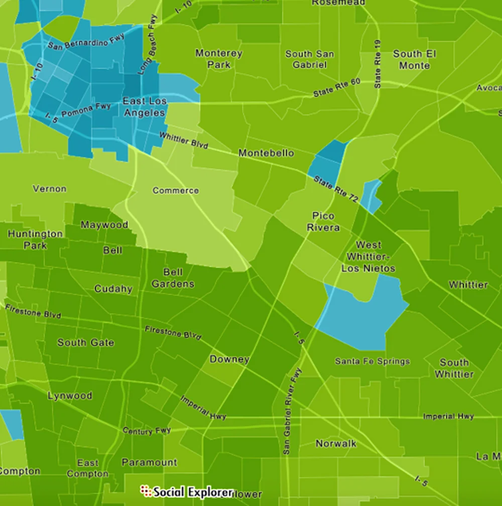 Demographic Change: Keeping Downey the “White Spot” Post-Watts
