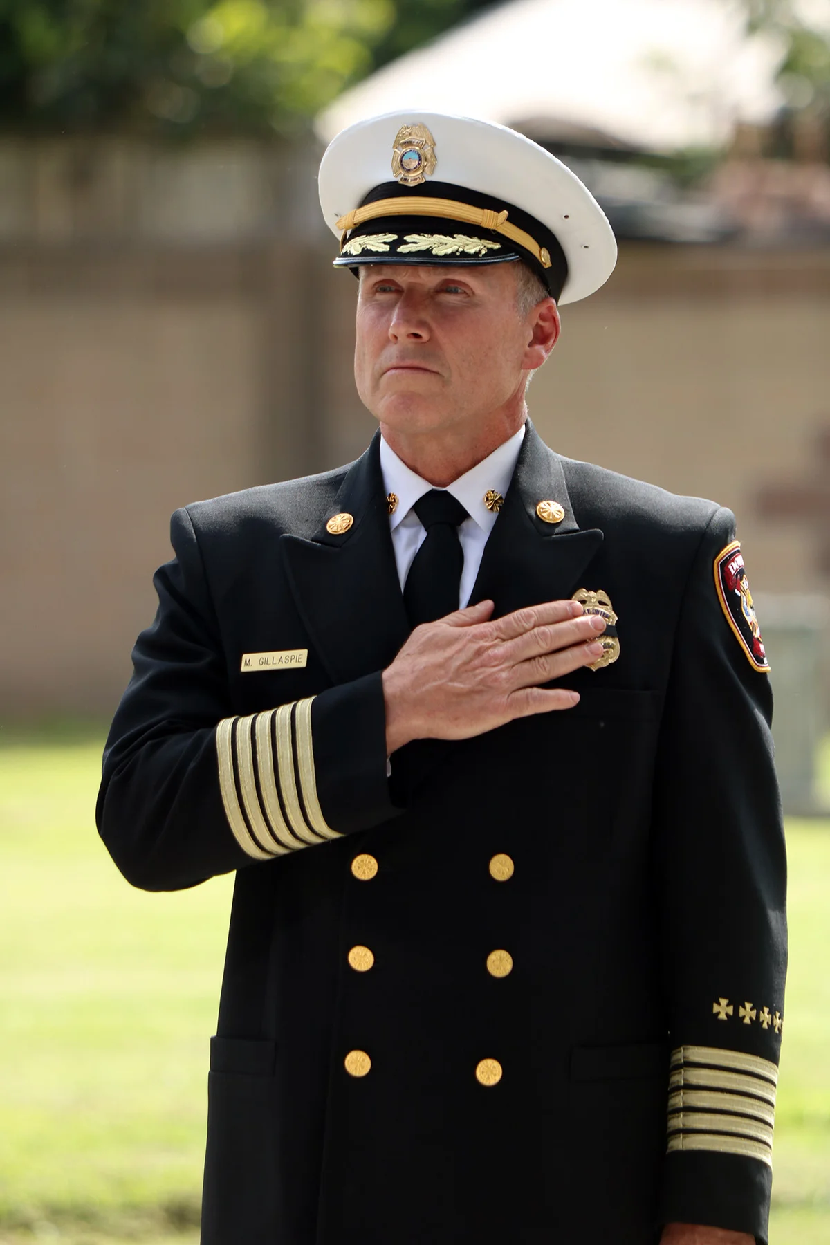 PHOTOS: Sept. 11 ceremony at Downey Cemetery