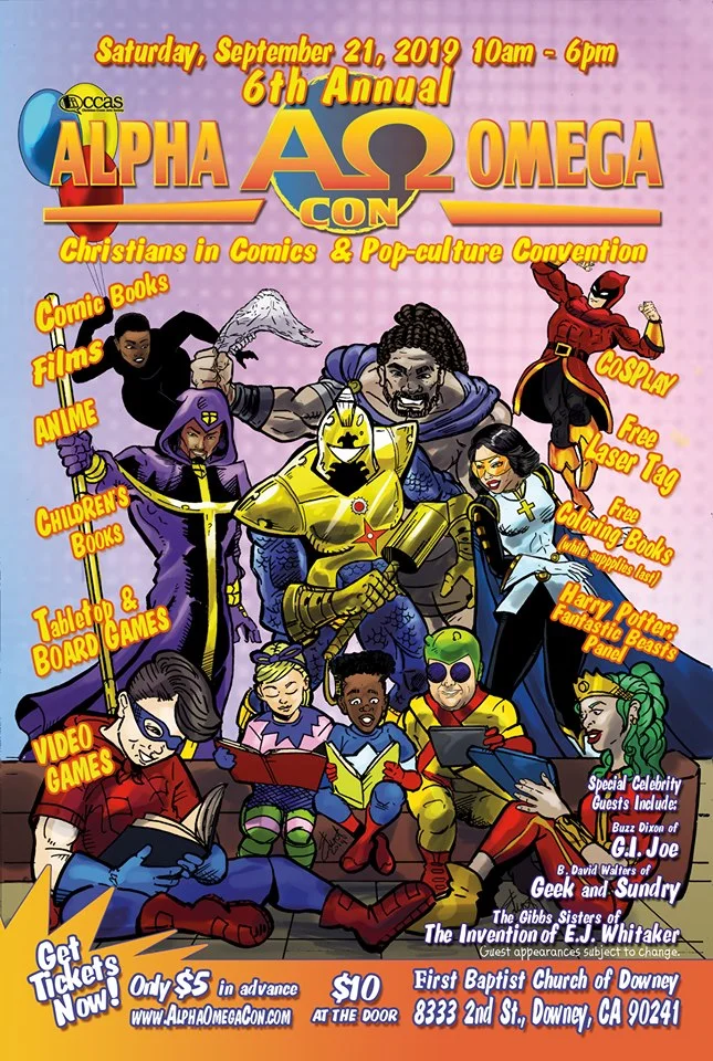 Alpha Omega Con this weekend at First Baptist Church