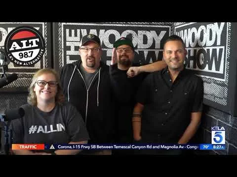 'The Woody Show' is in Downey today