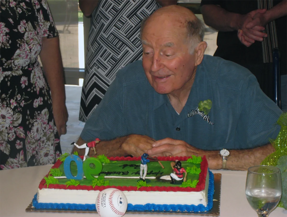 Still pitching at 90 -- it's Bob Brazelton