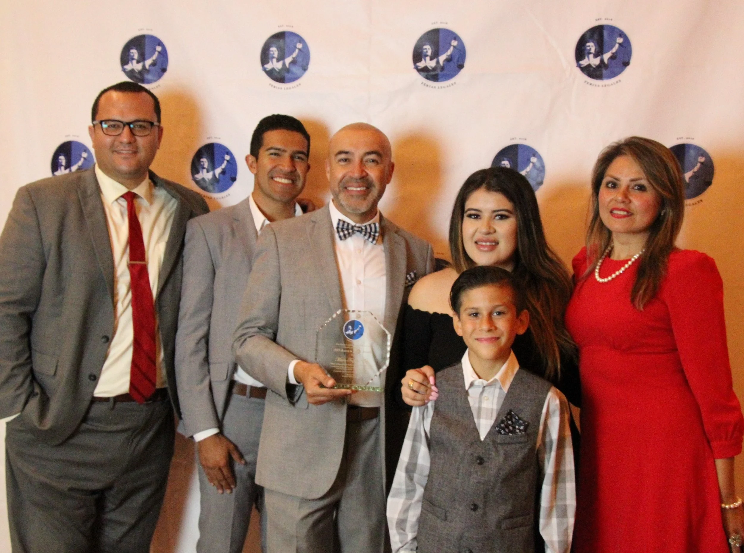 Mario Trujillo presented with Access to Justice Award