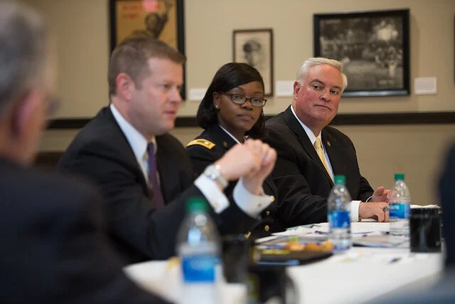 Downey leaders meet with Secretary of the Army