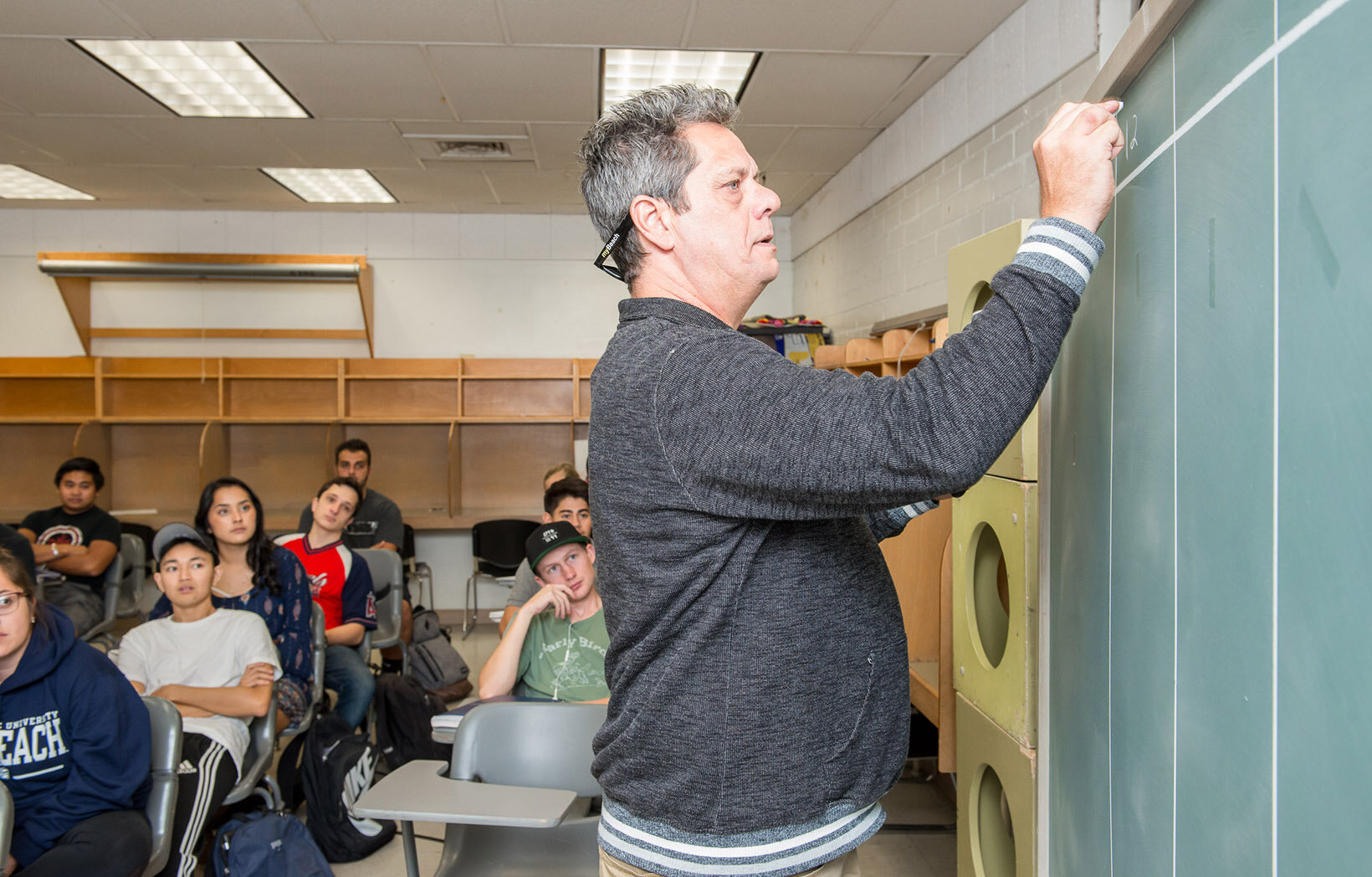Dale Lendrum went from drug rehab to doctorate student