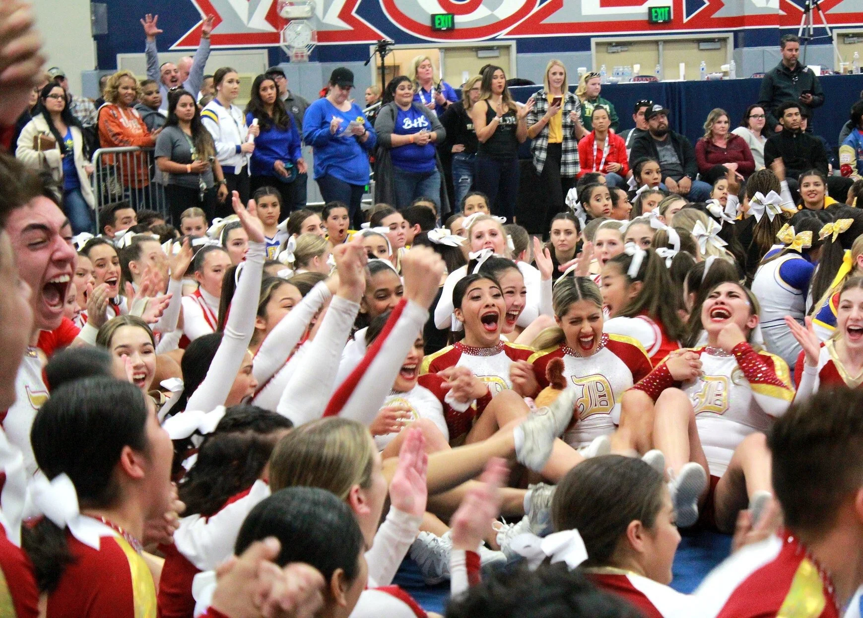 Downey High cheer wins second consecutive CIF title