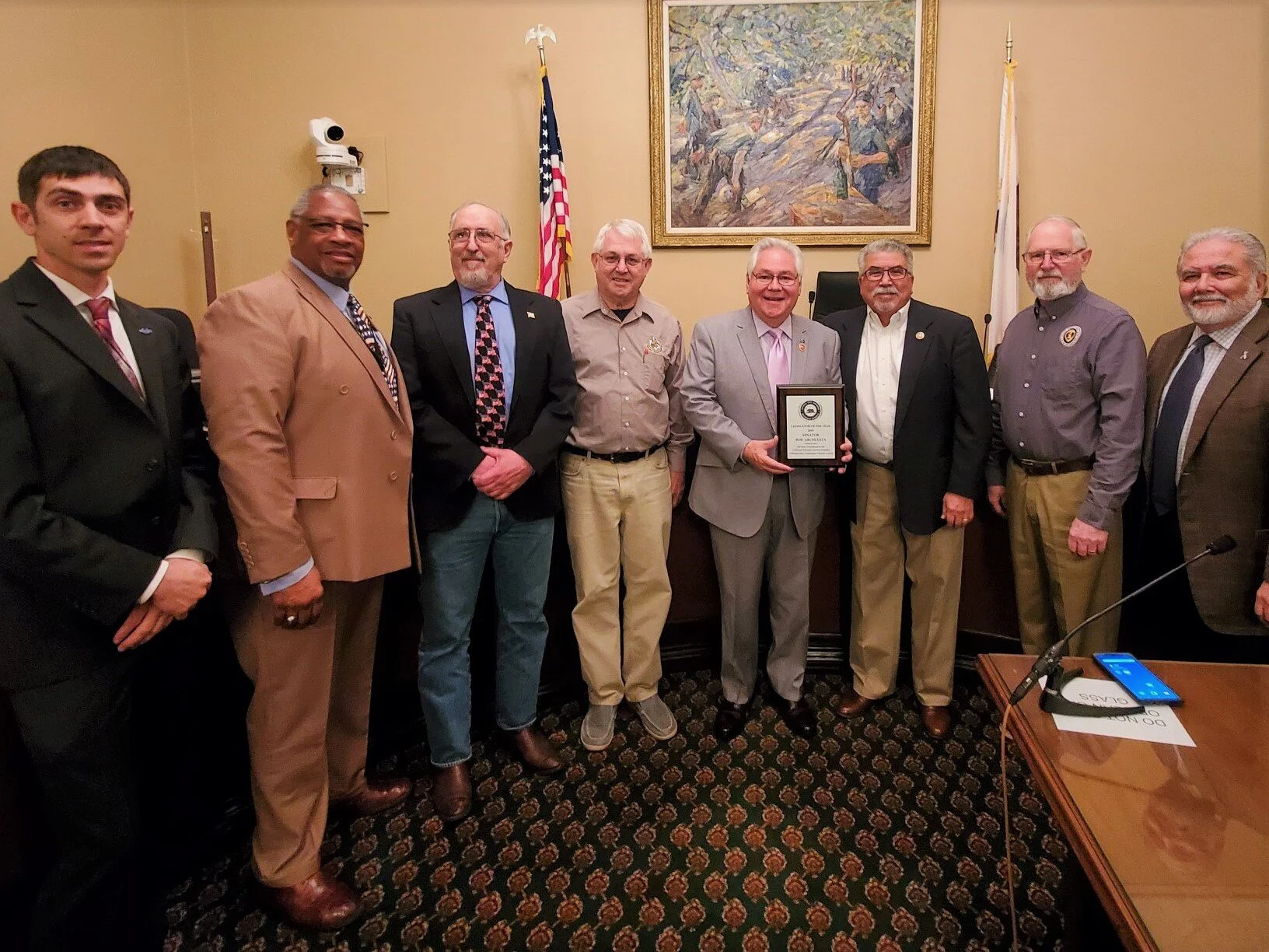 Senator Archuleta named Legislator of the Year for veterans work