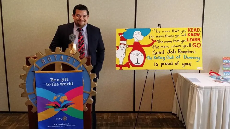 William Medina takes second turn as Rotary president