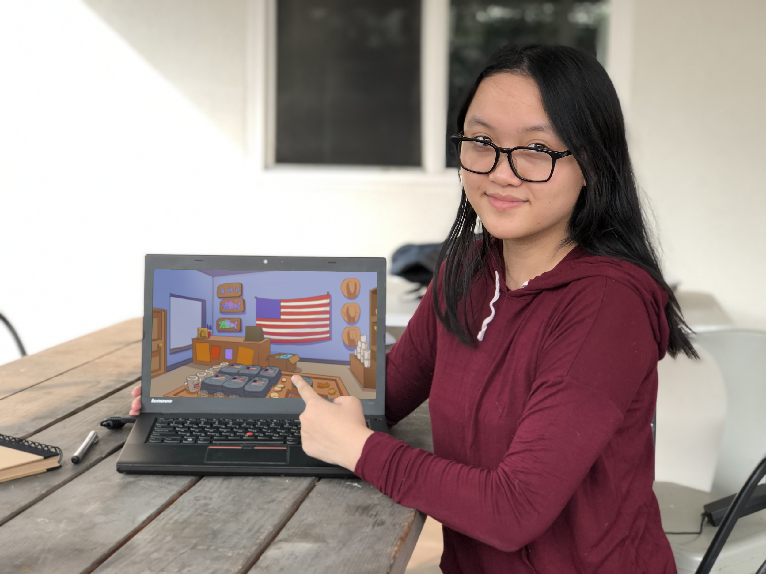 Only 17, this Downey teen is developing  a video game