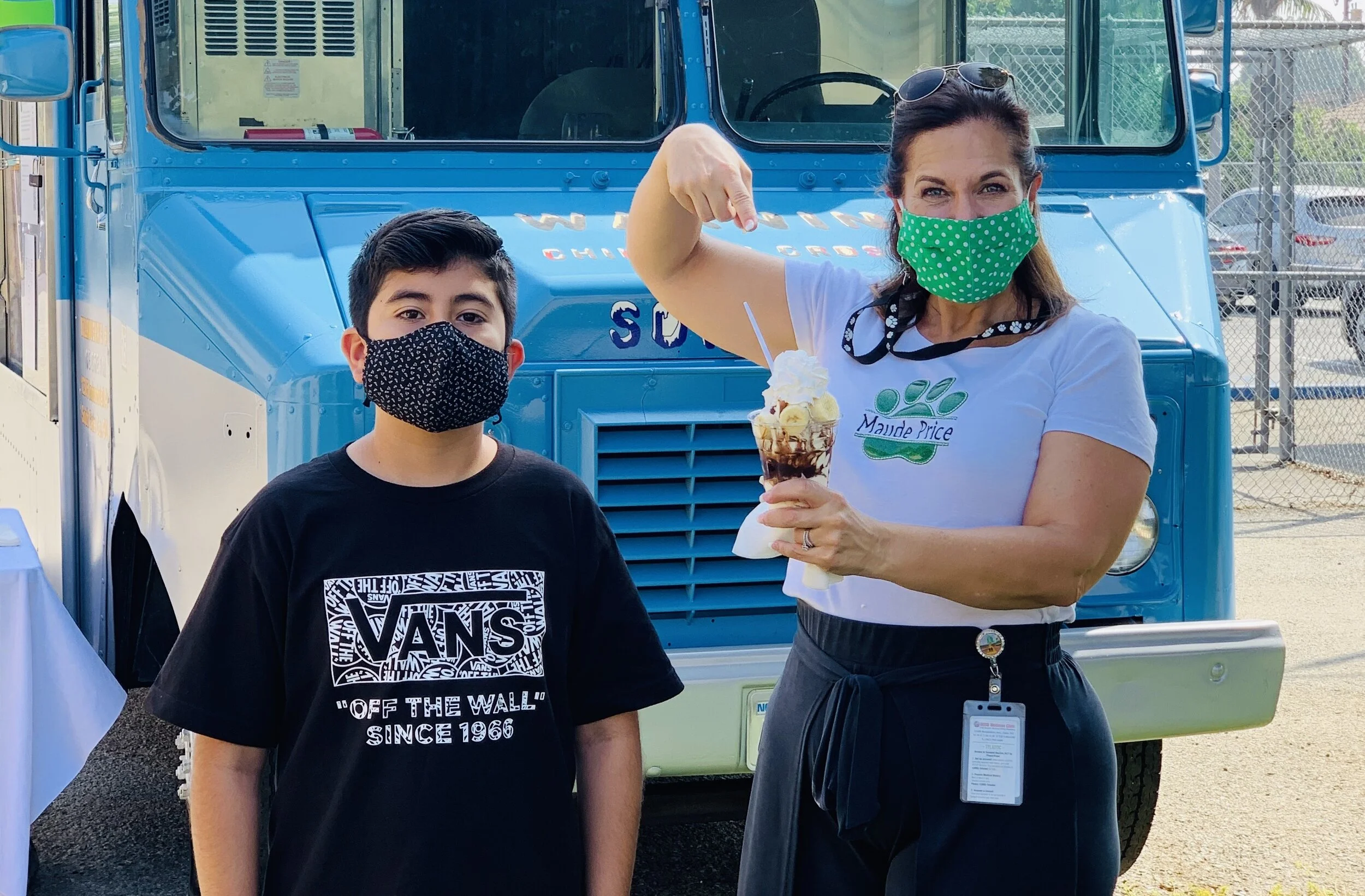 13-year-old boy uses ice cream to show appreciation to teachers
