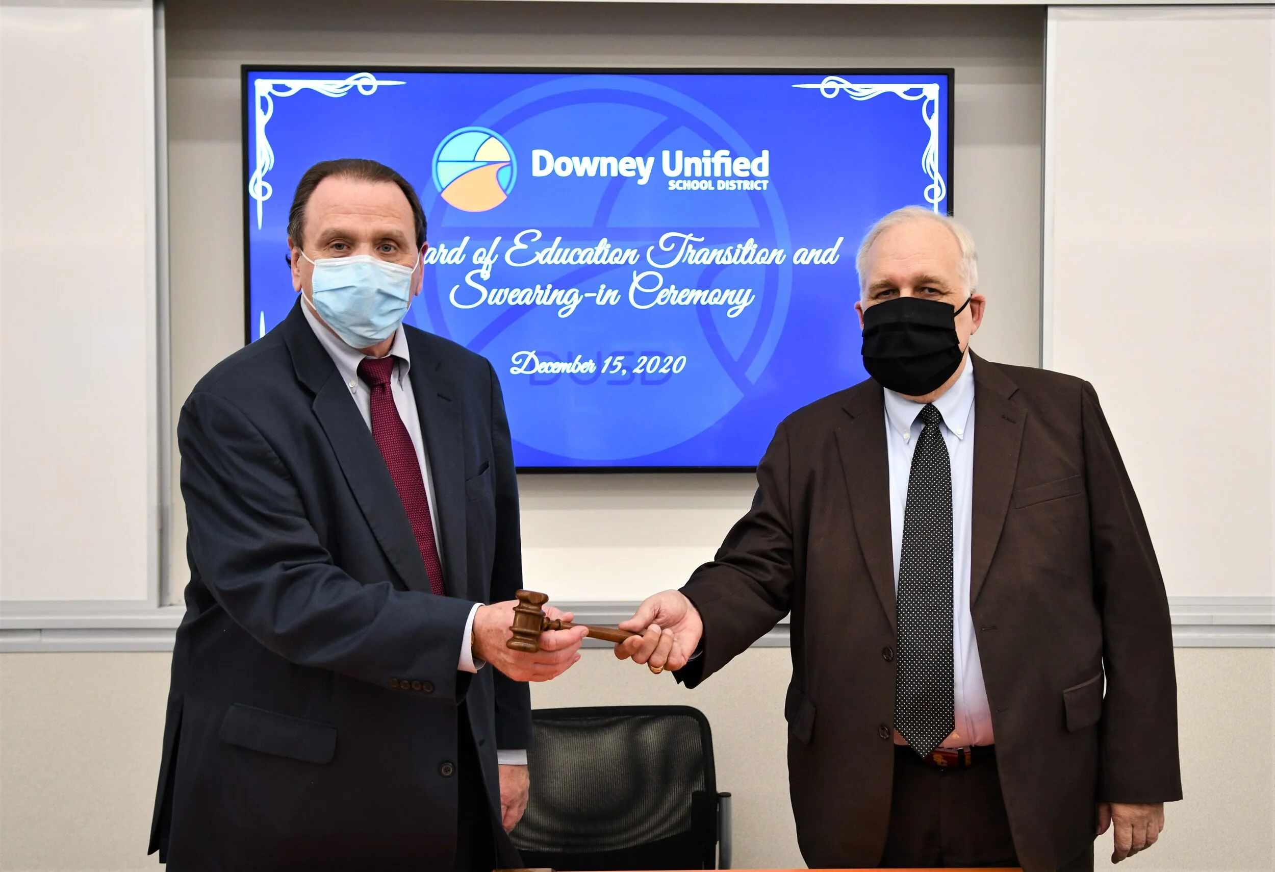 D. Mark Morris elected school board president