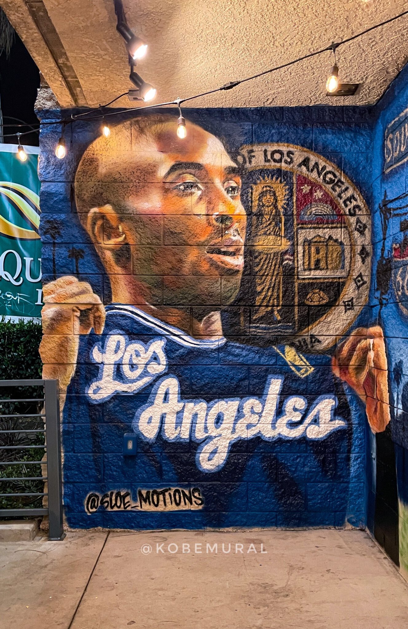 Philadelphia Eagles Paint Kobe Bryant Mural At Practice Facility