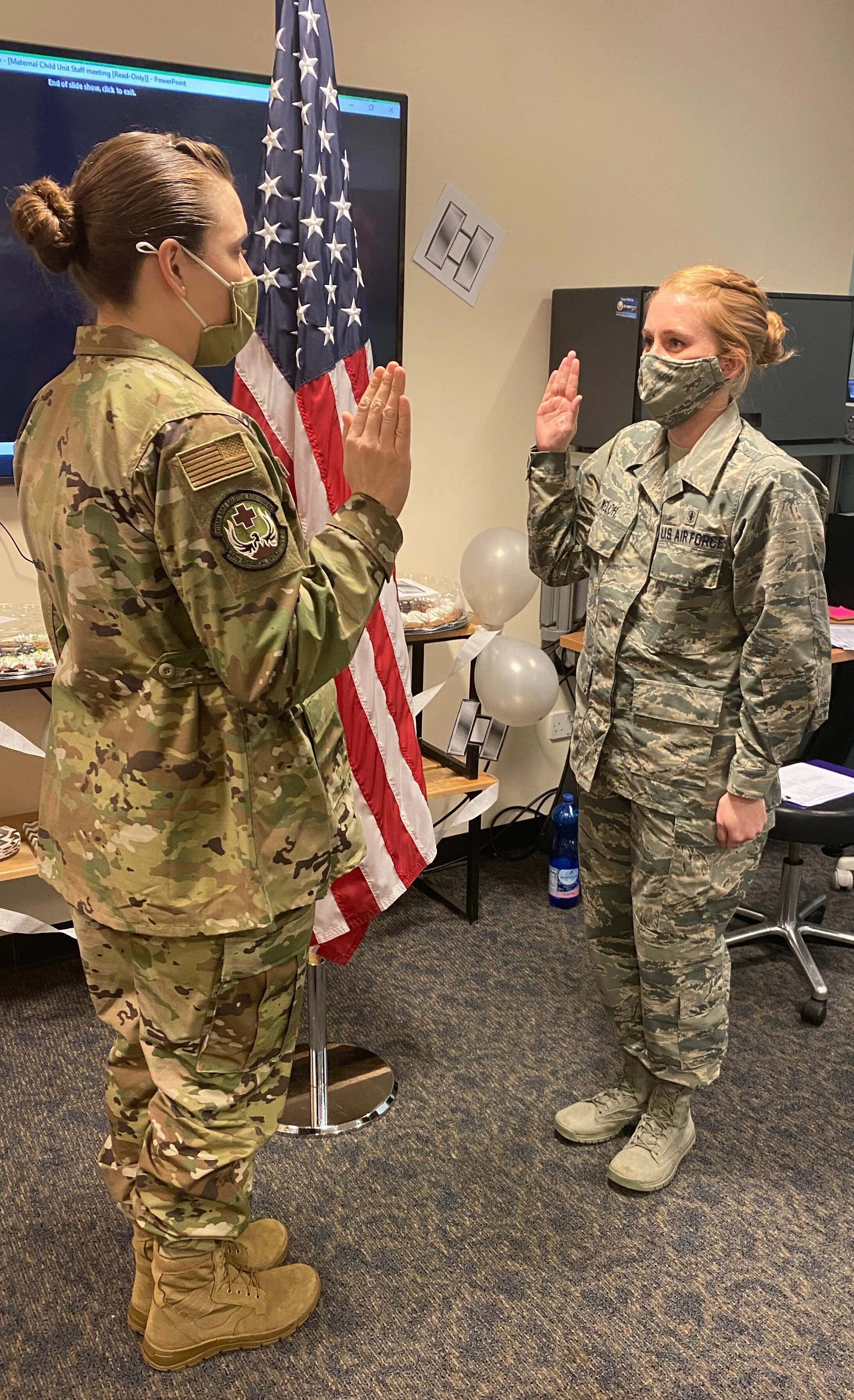 Kaylie Welch promoted to Air Force captain