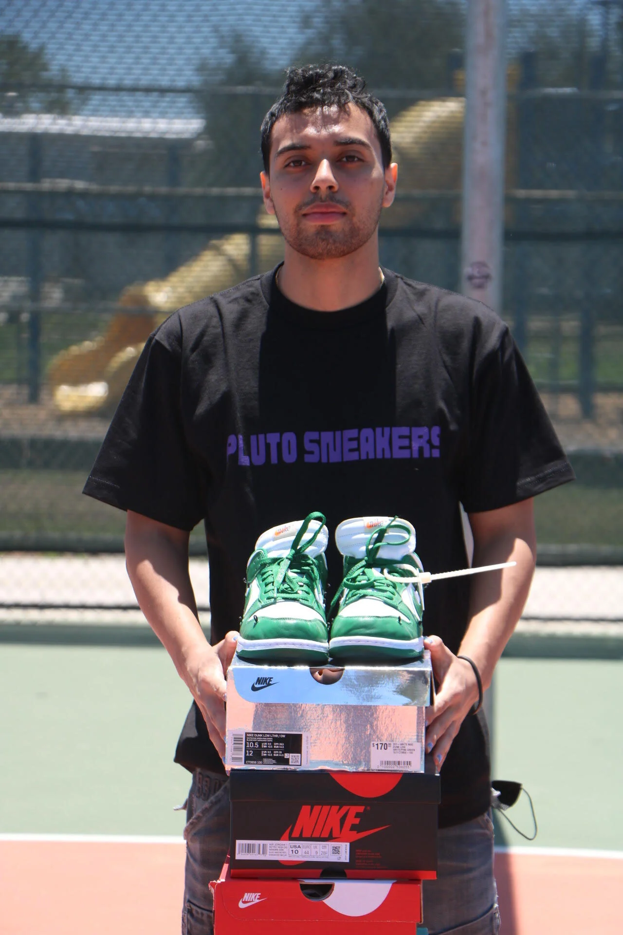 Downey resident raffles sneakers at a bargain