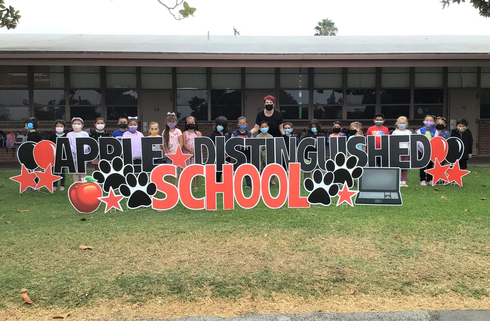 Five Downey elementary campuses named Apple Distinguished Schools — The