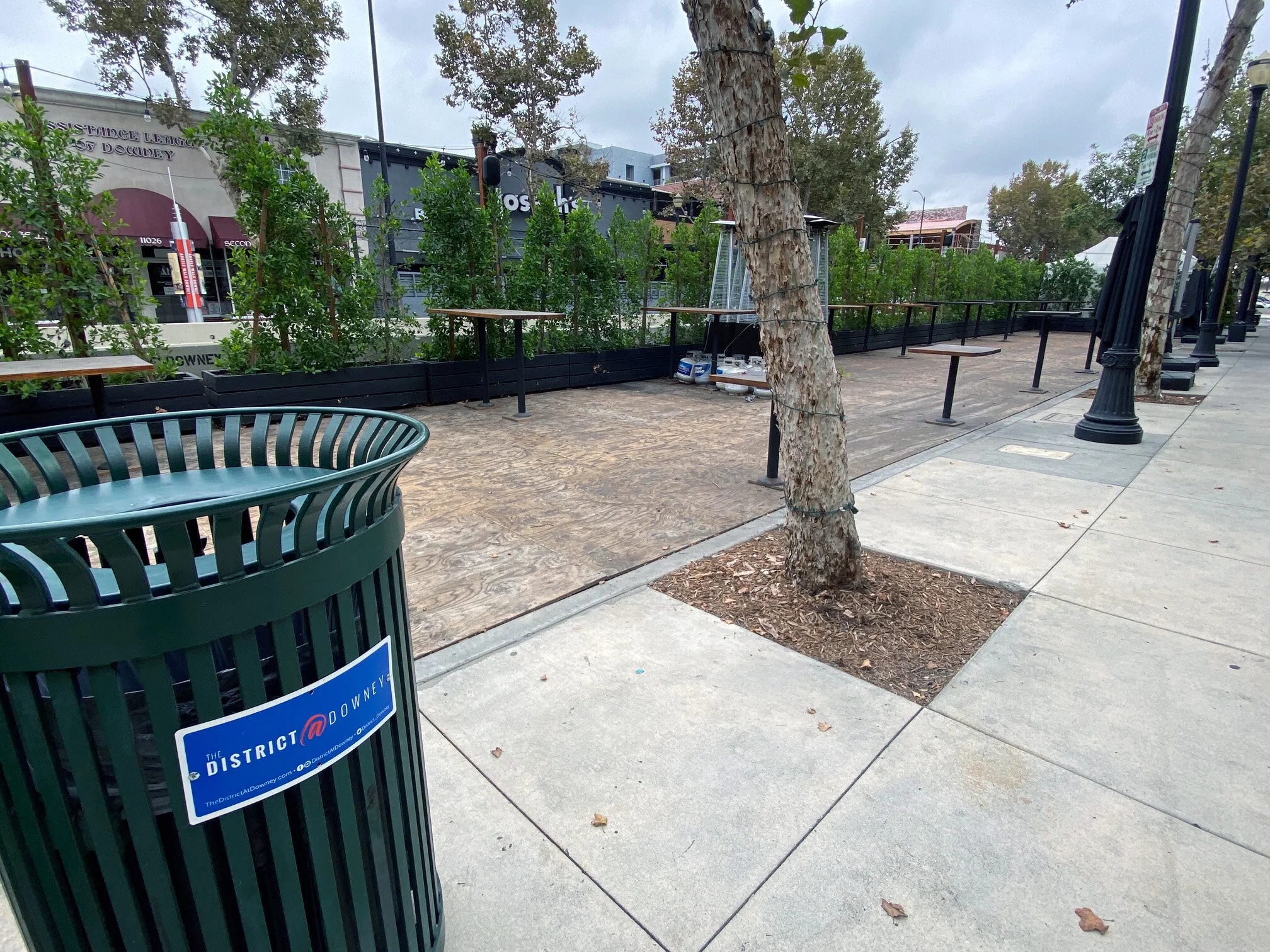 Downey considers whether to extend or retire outdoor dining