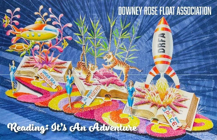 Rose Parade offers sneak peek of Downey float