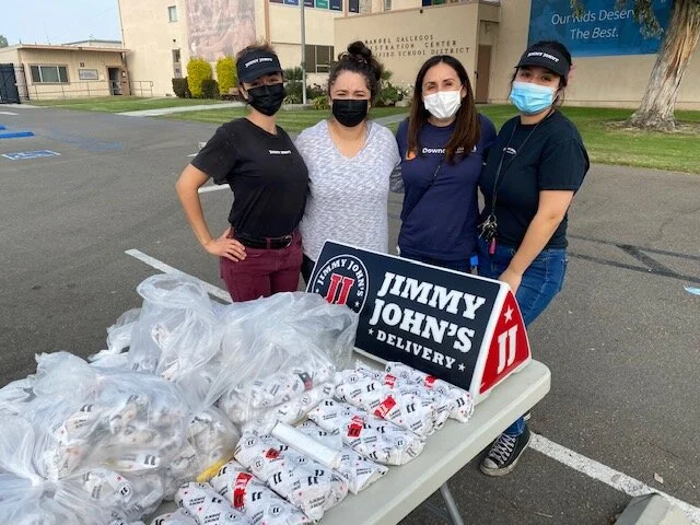 Jimmy John’s donates 2,500 sandwiches to Downey students