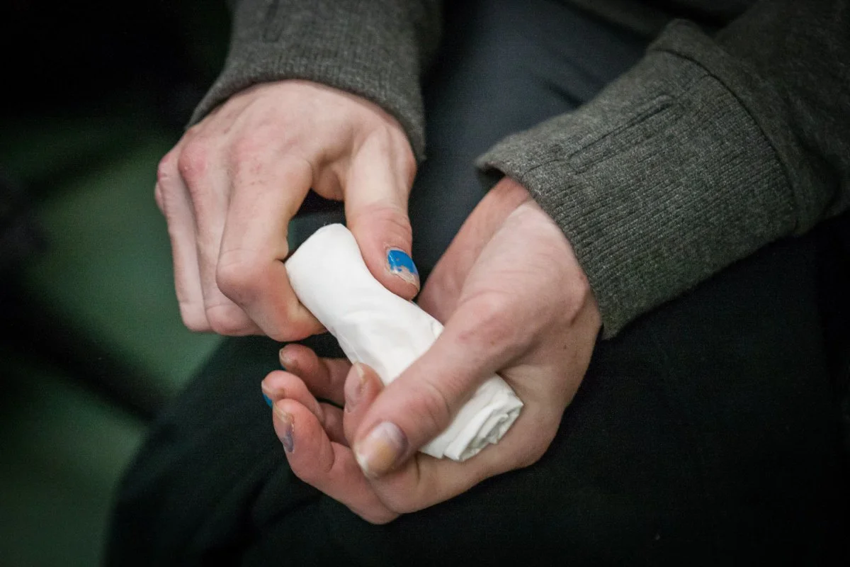 At the post office, a reminder that the homeless still need our help