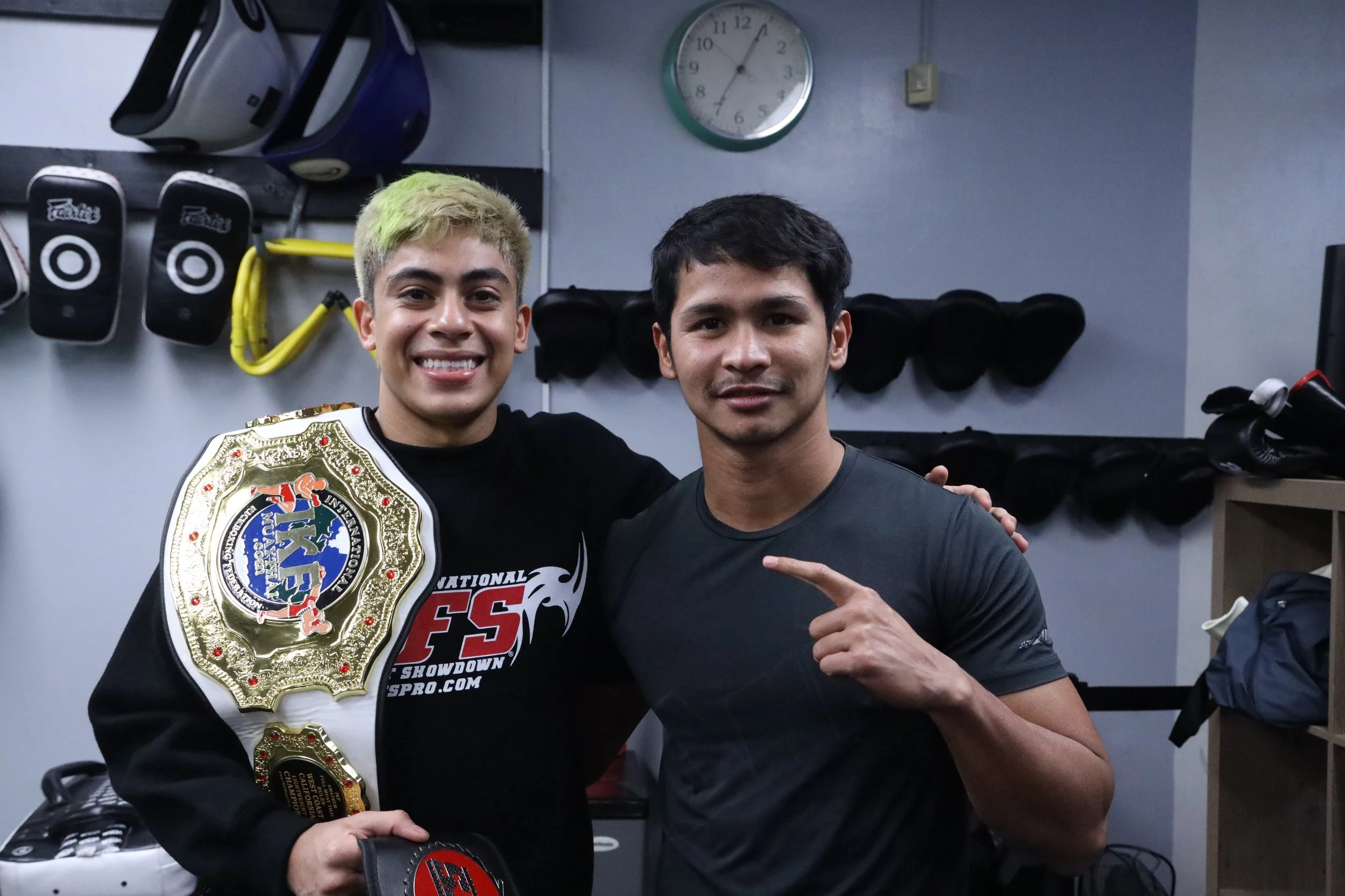 Isaac De La Paz is Muay Thai champion