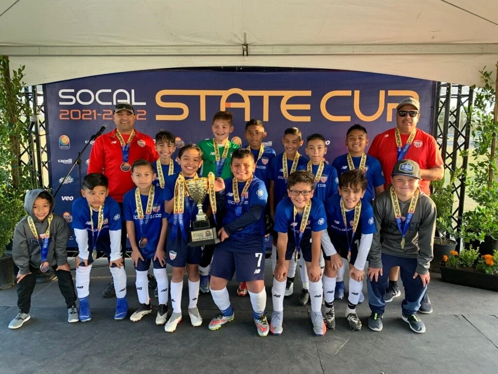 Club soccer teams win two state cups