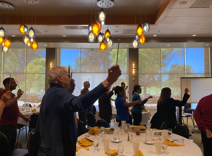 Sharon Lavery enthralls Rotary Club of Downey