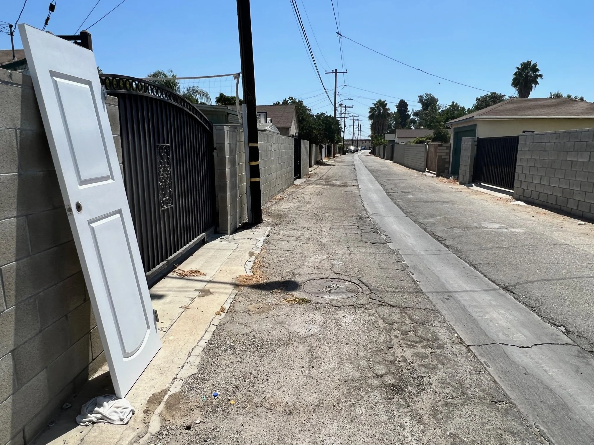 Downey begins work on alley improvements