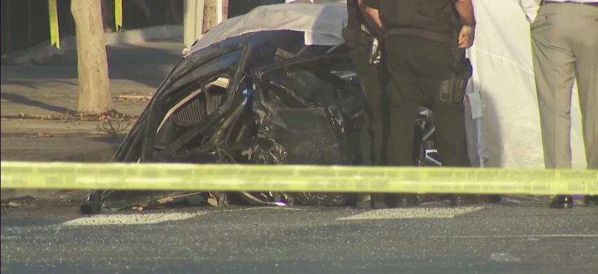 Driver faces slew of charges in death of two people in LAPD pursuit