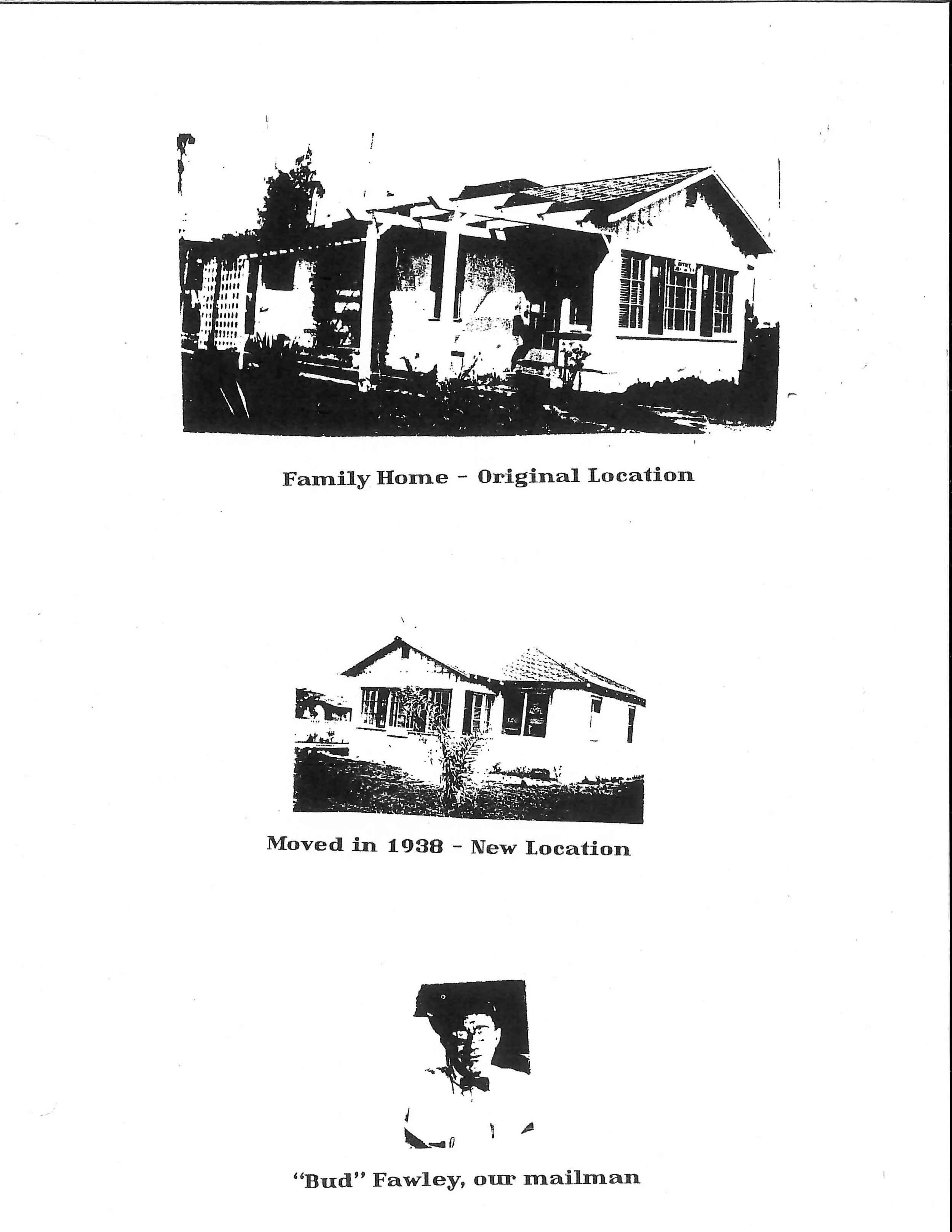 Memories from the 1920-30s