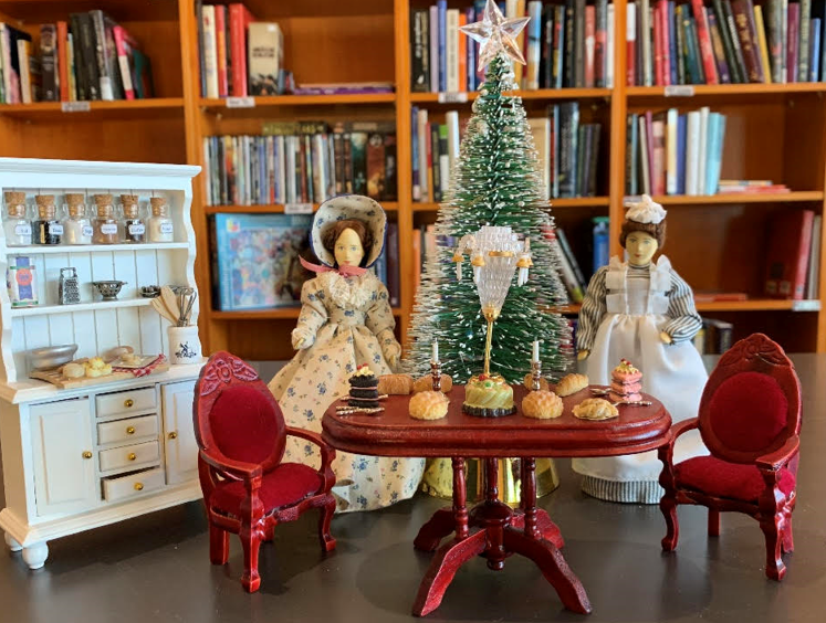 Friends of Library auctioning Victorian dollhouse