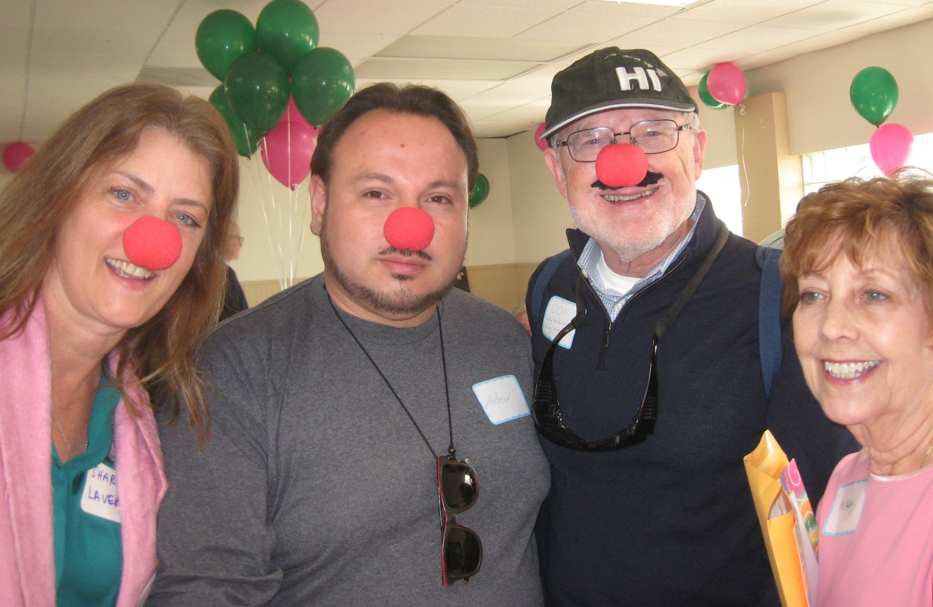 Joyce Sherwin's big red nose day