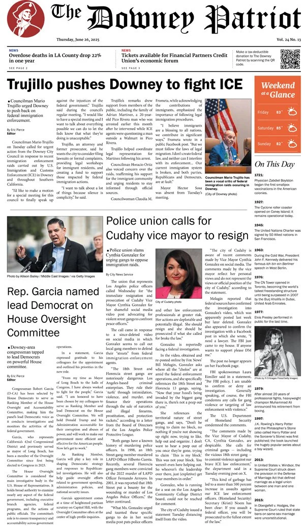 VOL. 24, NO. 13. JUNE 26, 2025