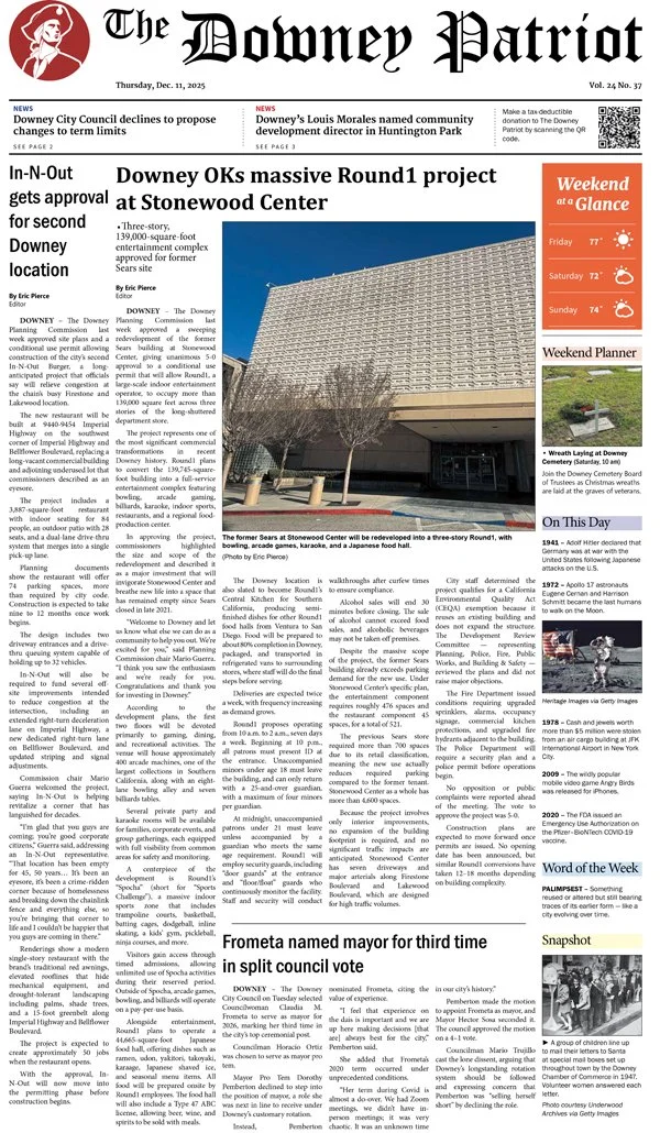 VOL. 24, NO. 37. DECEMBER 11, 2025