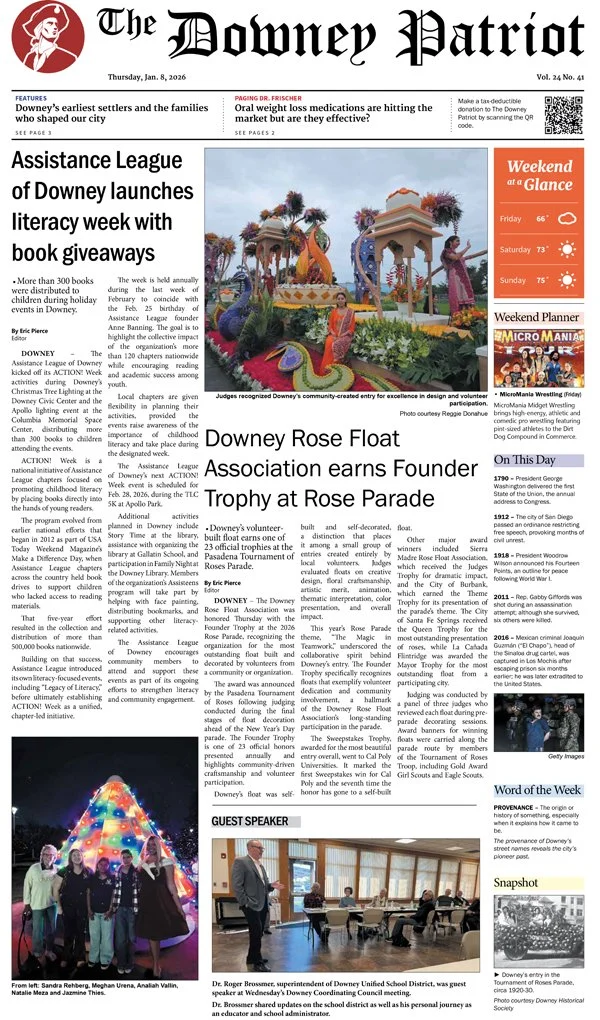 VOL. 24, NO. 41. JANUARY 8, 2026