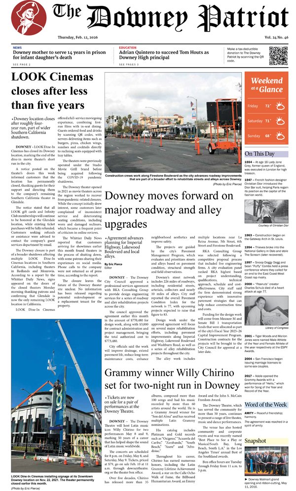 VOL. 24, NO. 46. FEBRUARY 12, 2026