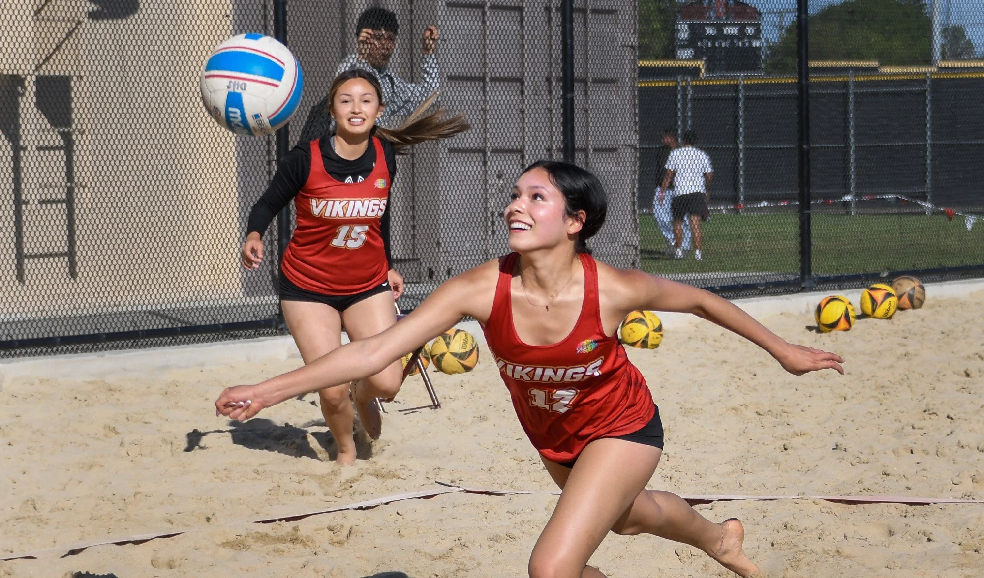 Downey beach volleyball sweeps Bellflower, eyes league title